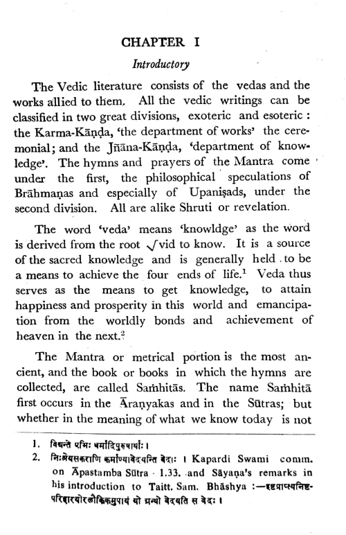 A History of Vedic Literature